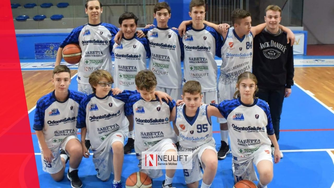 Neulift Molise sostiene lo sport ai tempi del Covid. Sponsorizziamo la Molise Basket Young di Termoli.