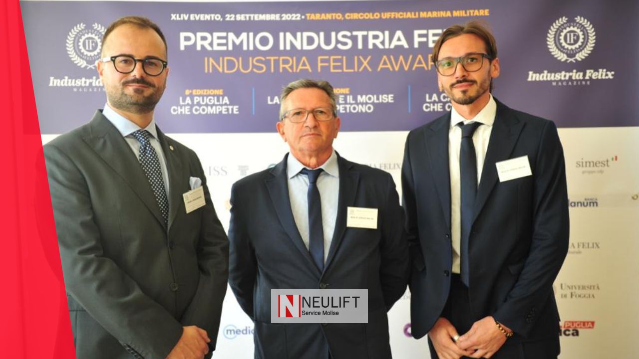 Neulift Molise è tra le imprese più affidabili d’Italia: riceve il Premio Industria Felix